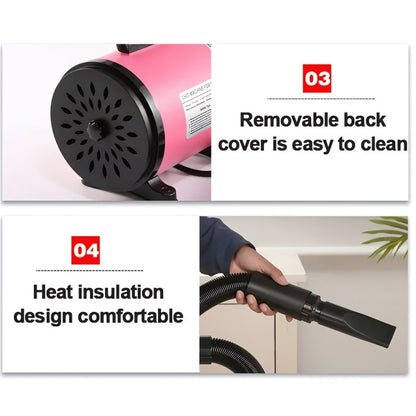Pet Grooming Blow Dryer